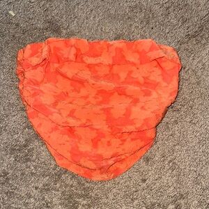 SHEIN Orange tube top